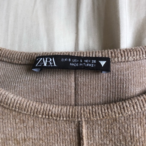 NWOT Zara Mod Sweater Dress - Picture 4 of 5